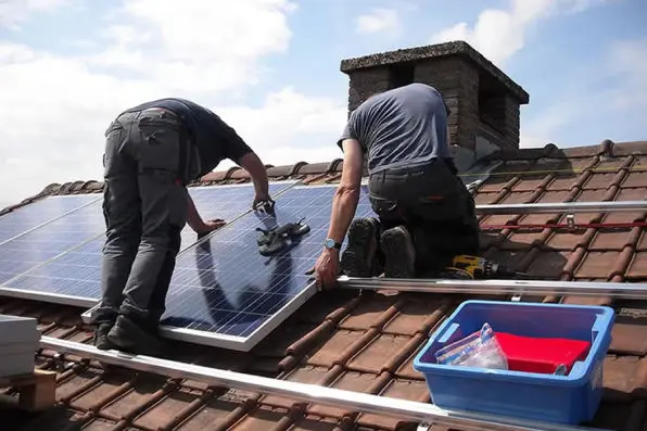 Instalação dos paineis